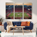 Arizona Wildcats Football Team Print - Tucson Arizona by MyGreatCanvas | Canvas Wall Art Prints | Photo Prints & Wall Decor