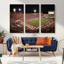 Indiana University Hoosiers Football Team Print Canvas