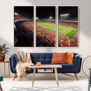 Iowa State University Cyclones Canvas Print, Football Team