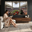 Miami Hurricanes Football Team Wall Art Print - Miami Hard