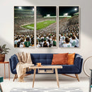 Michigan State Spartans Football Canvas Print - East Lansing by MyGreatCanvas | Canvas Wall Art Prints | Photo Prints & Wall Decor