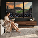 Michigan State Spartans Football Team Print - East Lansing
