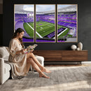 Northwestern University Wildcats Football Team Print -