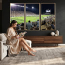Purdue University Boilermakers Football Team Print - West