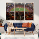 Syracuse University Orange Football Canvas Print, Football
