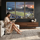 Memphis Tigers Football Team Print - Memphis Simmons Bank
