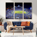 University of Memphis Tigers Football Team Print - Memphis by MyGreatCanvas | Canvas Wall Art Prints | Photo Prints & Wall Decor