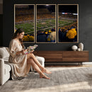 West Virginia Uni Mountaineers Football Team Print - Milan