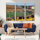 Puskar Stadium Canvas Print Wall Art - Morgantown Print -