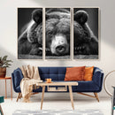 Resting Grizzly 399 Bear Canvas Print | Ready to Hang Wall