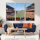 Oregon State Beavers Football Team Print - Corvallis Reser