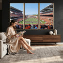 Oregon State Beavers Football Team Print - Corvallis Reser