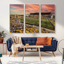 University of Wyoming Cowboys Football Team Print - Laramie by MyGreatCanvas | Canvas Wall Art Prints | Photo Prints & Wall Decor