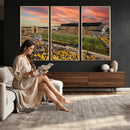 University of Wyoming Cowboys Football Team Print - Laramie