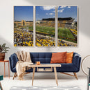 University of Wyoming Cowboys Football Team Print - Laramie