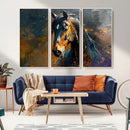 Abstract Horse Wall Art Canvas Print | Farmhouse Wall Decor by MyGreatCanvas | Canvas Wall Art Prints | Photo Prints & Wall Decor