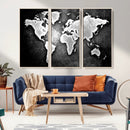 World Map Wall Art Canvas Print – Framed Wall Art for by MyGreatCanvas | Canvas Wall Art Prints | Photo Prints & Wall Decor