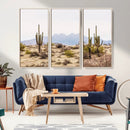 Desert Cactus Canvas Wall Art – Serene Southwestern Arizona by MyGreatCanvas | Canvas Wall Art Prints | Photo Prints & Wall Decor