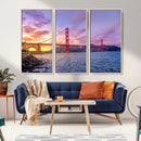 Golden Gate Bridge Wall Art Canvas Print – Framed San by MyGreatCanvas | Canvas Wall Art Prints | Photo Prints & Wall Decor