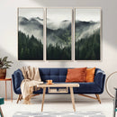 Misty Forest Canvas Print Wall Art Premium Canvas Print a