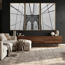 Large Brooklyn Bridge Wall Art Canvas Print