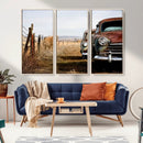 Classic Cars Vintage Wall Art Canvas Print