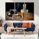 Extra Large Bourbon Wall Art – Whiskey Bar Theme Vintage by MyGreatCanvas | Canvas Wall Art Prints | Photo Prints & Wall Decor