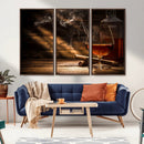 Whiskey and Cigar Wall Art Canvas Print by MyGreatCanvas | Canvas Wall Art Prints | Photo Prints & Wall Decor