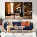 Wine and Bottle Wall Art Canvas Print by MyGreatCanvas | Canvas Wall Art Prints | Photo Prints & Wall Decor