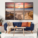 Sunset on the Sea Wall Art Canvas Print by MyGreatCanvas | Canvas Wall Art Prints | Photo Prints & Wall Decor