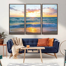 Coastal Wall Art - Vintage World Map Canvas Print with