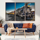Train Wall Art Canvas Print