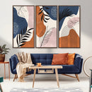 Boho Wall Art Canvas Print Set Mid-Century Prints Bohemian by MyGreatCanvas | Canvas Wall Art Prints | Photo Prints & Wall Decor