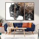 American Bison Wall Art Print – Majestic Buffalo Canvas