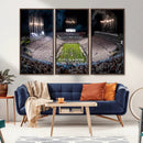 Penn Stadium Football Wall Art Canvas Print, Pennsylvania