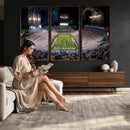 Penn Stadium Football Wall Art Canvas Print, Pennsylvania