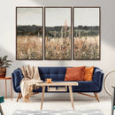 Abstract Wildflower Art Field Landscape Oil Painting Print,