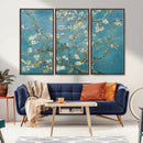 Vincent Van Gogh's Almond Blossom Abstract Wall Art Canvas,