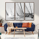 Yacht Sailboat Regatta Canvas Wall Art Canvas Print