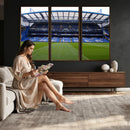 Chelsea FC Soccer Team Print - Stamford Bridge Stadium Wall