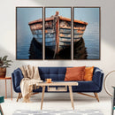 Stunning Vintage Boat Canvas Print | Nautical Wall