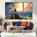 Legend of Zelda Breath of the Wild Game Wall Art Canvas, by MyGreatCanvas | Canvas Wall Art Prints | Photo Prints & Wall Decor