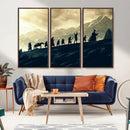 Fellowship Journey Wall Art – Fantasy Adventure Canvas Print by MyGreatCanvas | Canvas Wall Art Prints | Photo Prints & Wall Decor