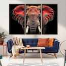 Elephant Wall Art Canvas Print