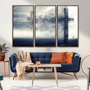 Jesus and the Fading Cross Wall Art Print – Symbol of Faith, by MyGreatCanvas | Canvas Wall Art Prints | Photo Prints & Wall Decor