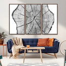 Rustic Tree Ring Wall Art Canvas Print – Framed and Ready to by MyGreatCanvas | Canvas Wall Art Prints | Photo Prints & Wall Decor