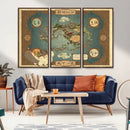 Avatar Wall Art: The Last Airbender Vintage Map - Wall Art