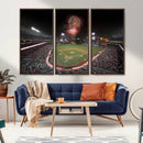 Fireworks at Angel Stadium – Los Angeles Angels Canvas
