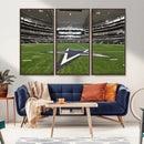 Dallas Cowboys Football Team Print - Arlington AT&T Stadium by MyGreatCanvas | Canvas Wall Art Prints | Photo Prints & Wall Decor