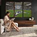 Dallas Cowboys Football Team Print - Arlington AT&T Stadium